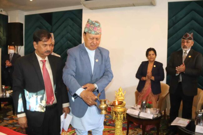 मलेरिया उन्मुलन गर्न एसियाली देशहरुबीच सहकार्य आवश्यक -स्वास्थ्यमन्त्री बस्नेत