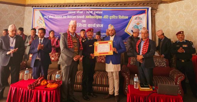 गायक रामप्रसाद अबस्थीको जनचेतनामुलक म्युजिक भिडियो बजारमा