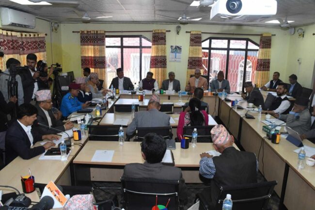 कारागारको भौतिक संरचना थप्न आवश्यक -गृहमन्त्री लेखक