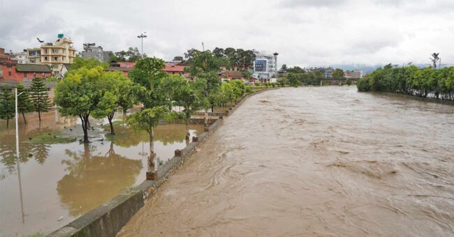 मनसुन अझै सक्रिय रहने : साउन २४ सम्म सतर्क रहन चेतावनी