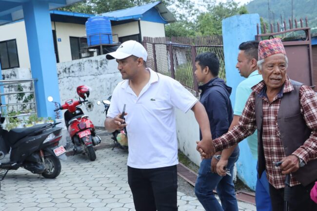 भीमेश्वर–७ मा निःशुल्क स्वास्थ्य शिविर: ५१६ जना लाभान्वित